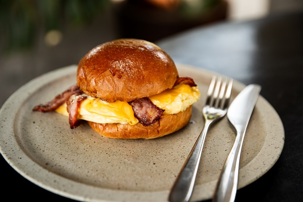 Breakfast “Burgers”: Smoke Roasting