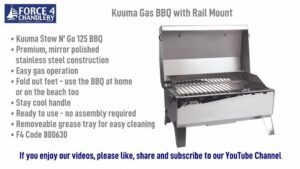 Kuuma Stow and Go Propane Tabletop and Mountable Grill - 3