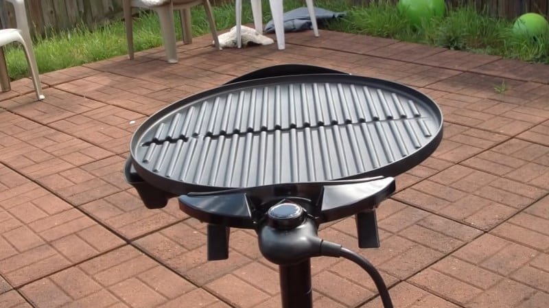 George Foreman ‎Indoor/Outdoor Electric Grill Features 