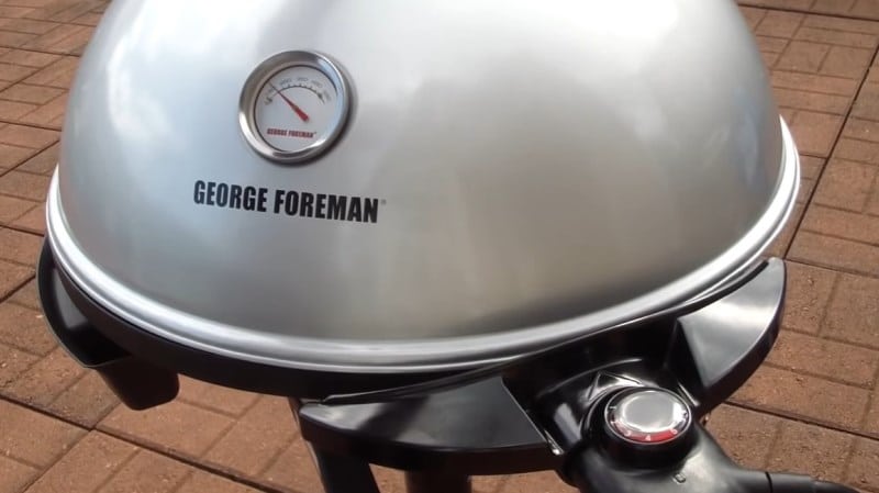 George Foreman ‎Indoor/Outdoor Electric Grill Versatility: Indoor and Outdoor Grilling Delight
