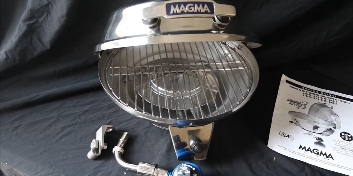 Magma Products, Original Size Marine Kettle Gas Grill Review & Test